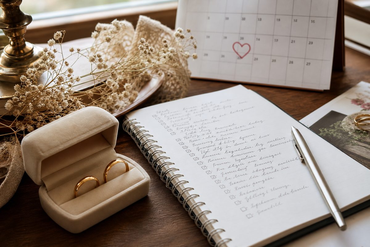 Burme, notes i planer — detalji oko planiranja svadbe